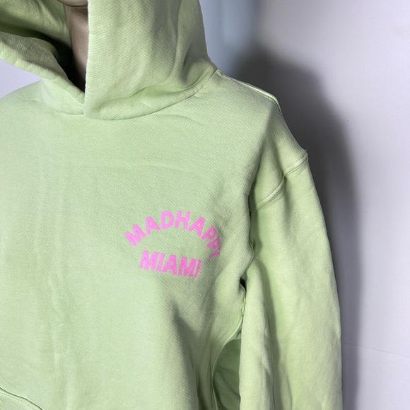 MadHappy Miami Light Green Hoodie NWOT - Picture 2 of 4